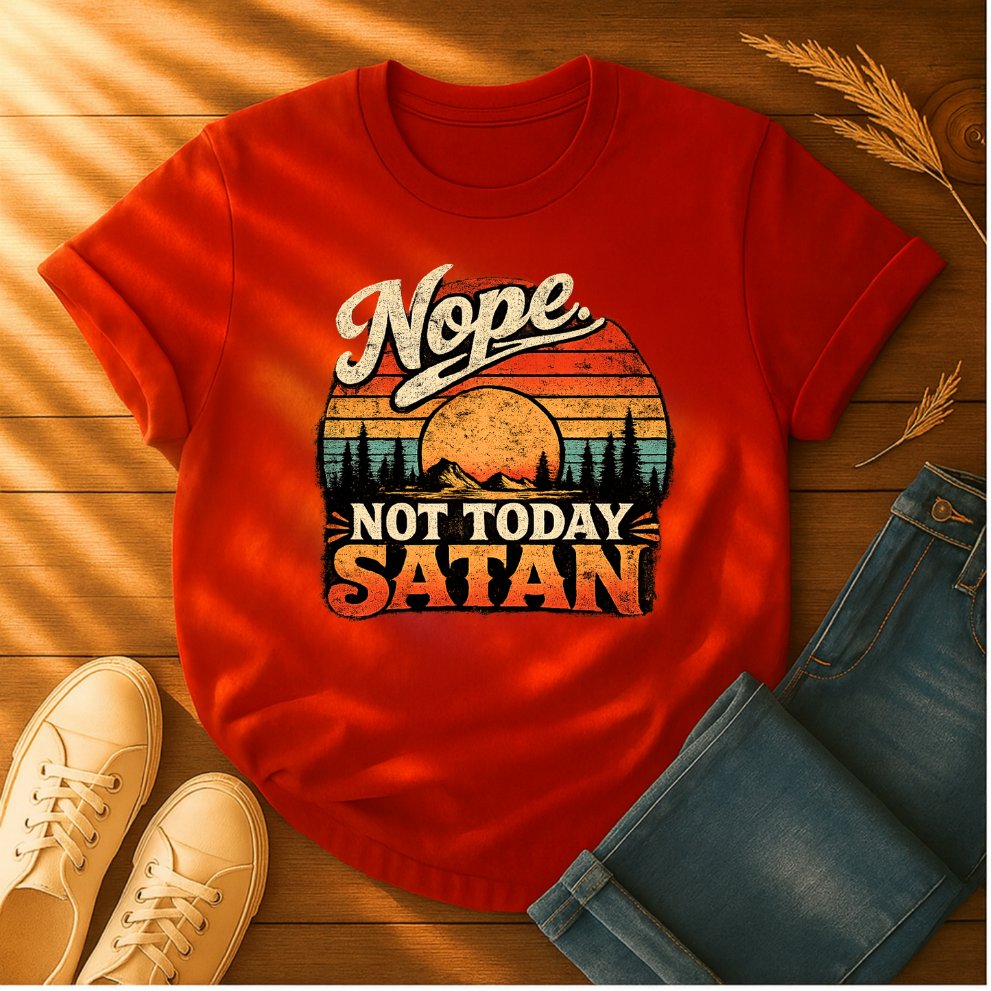 Vintage Nope. Not Today T-Shirt