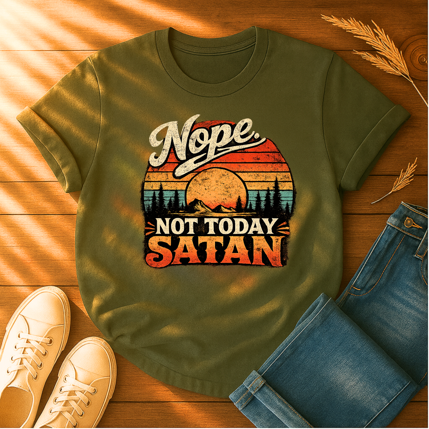 Vintage Nope. Not Today T-Shirt
