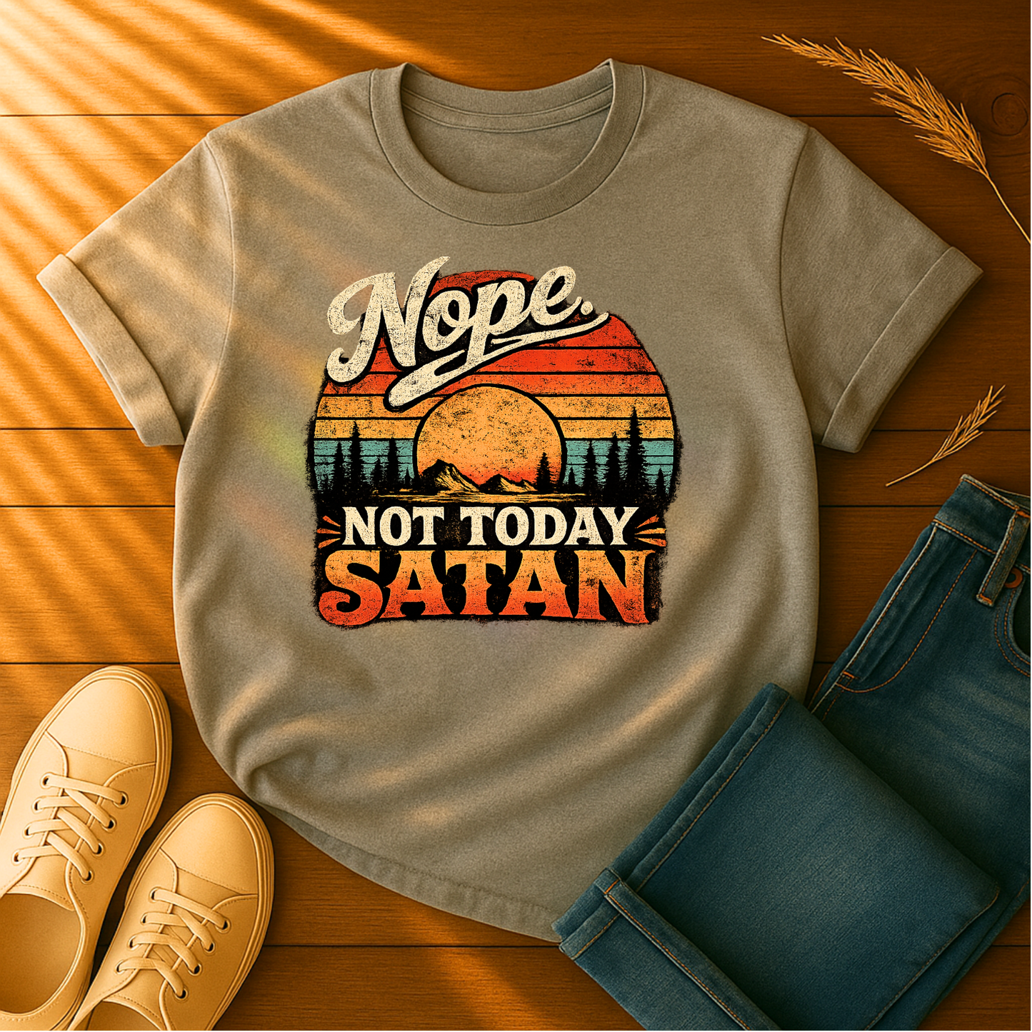 Vintage Nope. Not Today T-Shirt