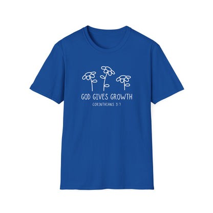God Gives Growth T-Shirt