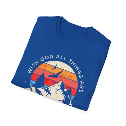 With God all Things are Possible T-Shirt