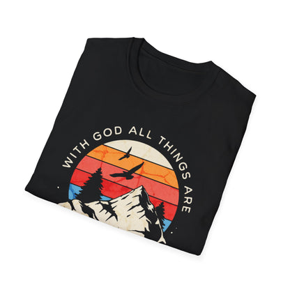 With God all Things are Possible T-Shirt