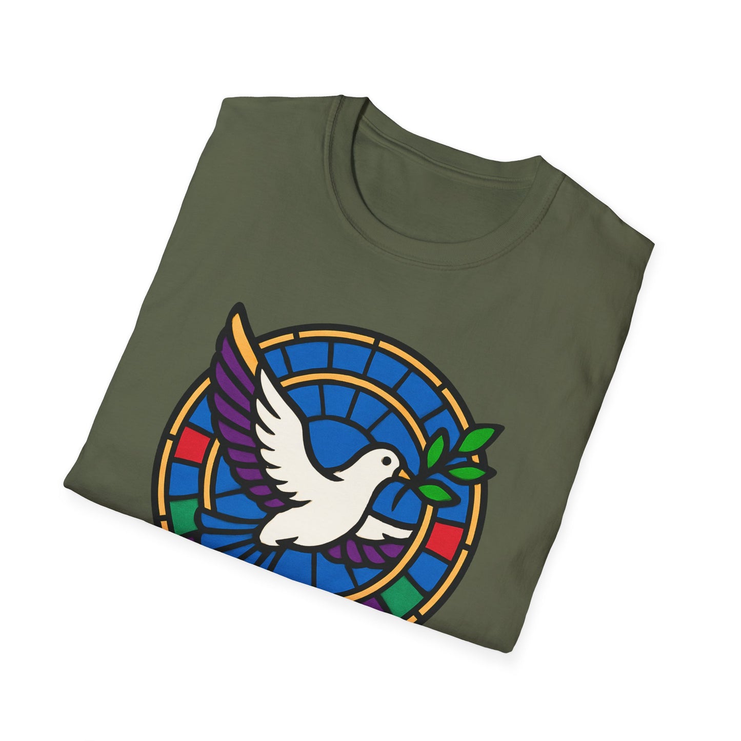 Stained Glass Dove T-Shirt