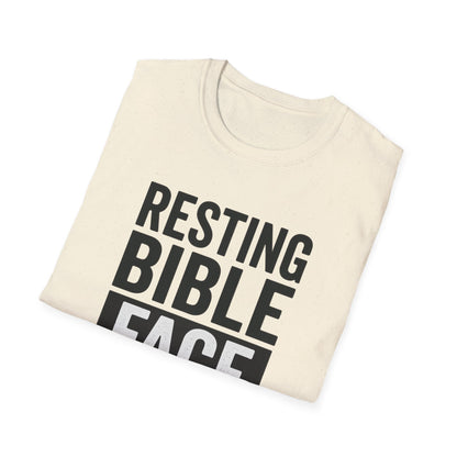 Resting Bible Face T-Shirt