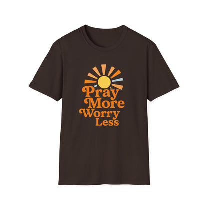 Pray More, Worry Less T-Shirt