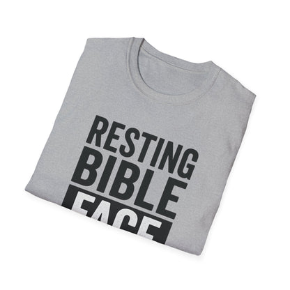 Resting Bible Face T-Shirt