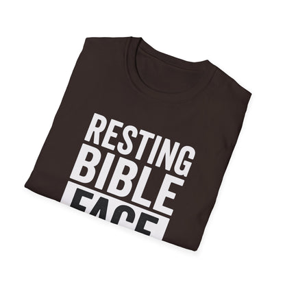 Resting Bible Face T-Shirt