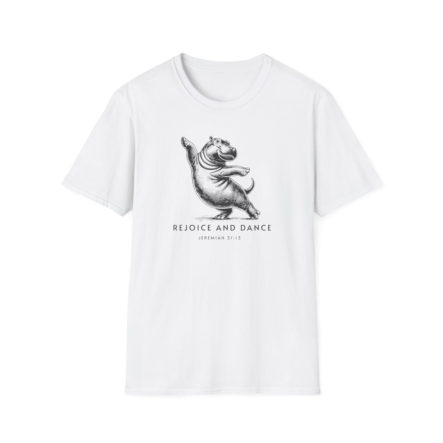 Hippo Rejoice and Dance T-Shirt