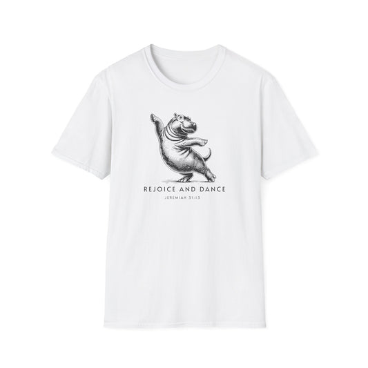 Hippo Rejoice and Dance T-Shirt