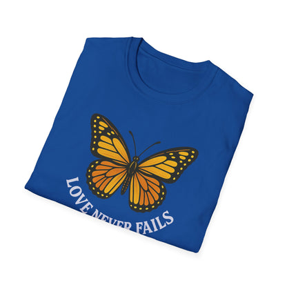 Love Never Fails T-Shirt