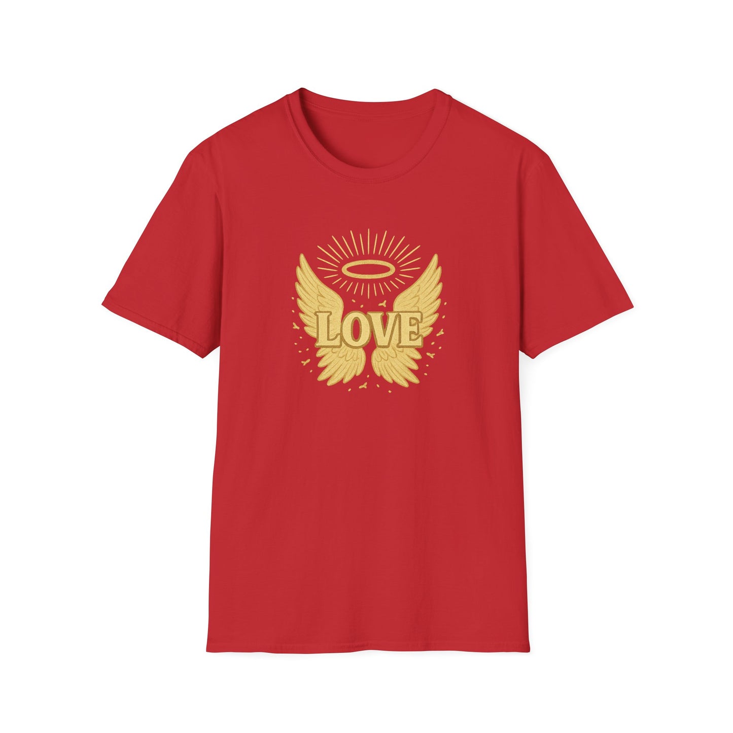 Gold Love with Wings T-Shirt