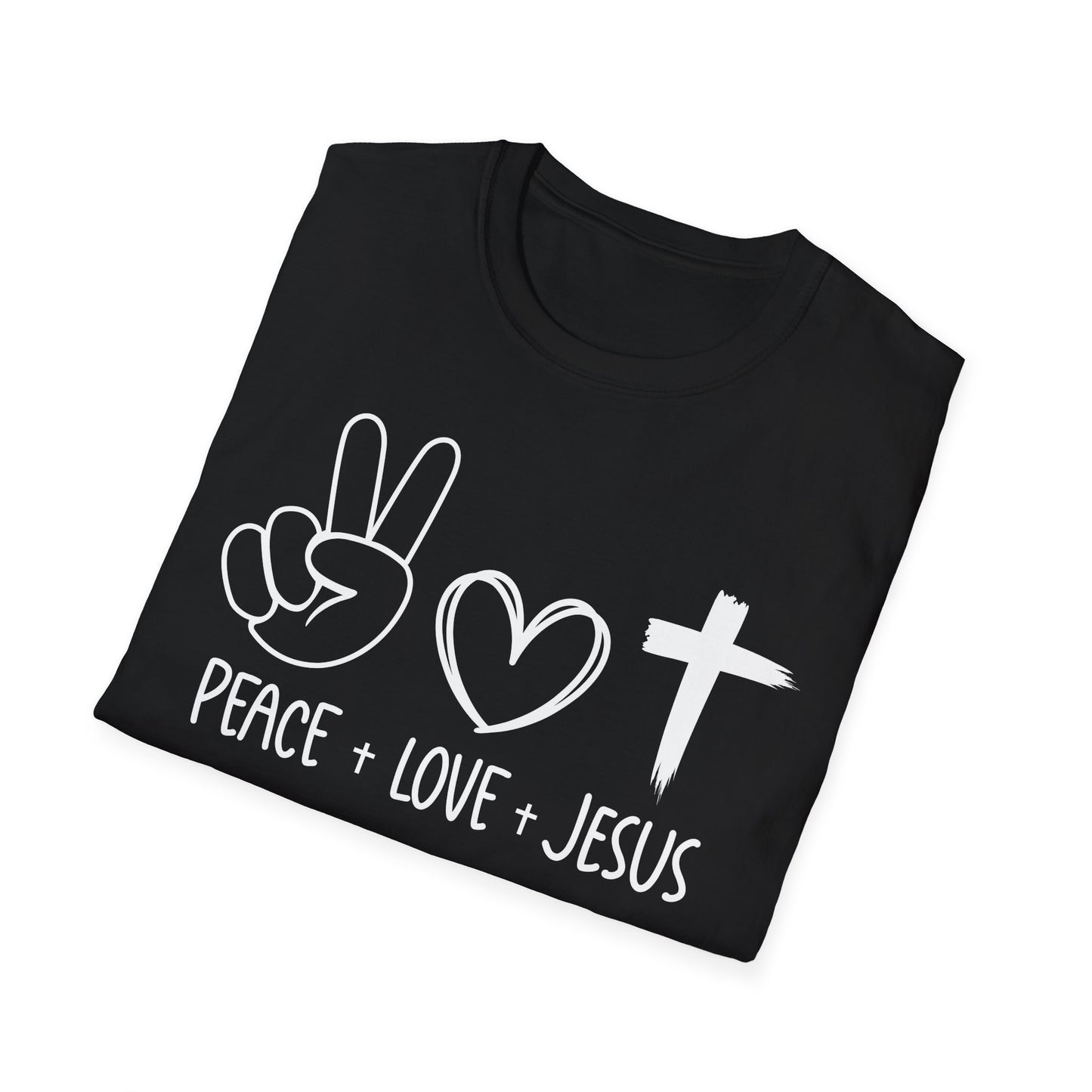 Peace, Love, Jesus T-Shirt