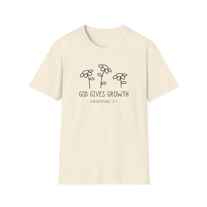 God Gives Growth T-Shirt