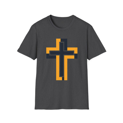 Black & Yellow Cross T-Shirt