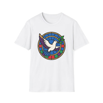 Stained Glass Dove T-Shirt