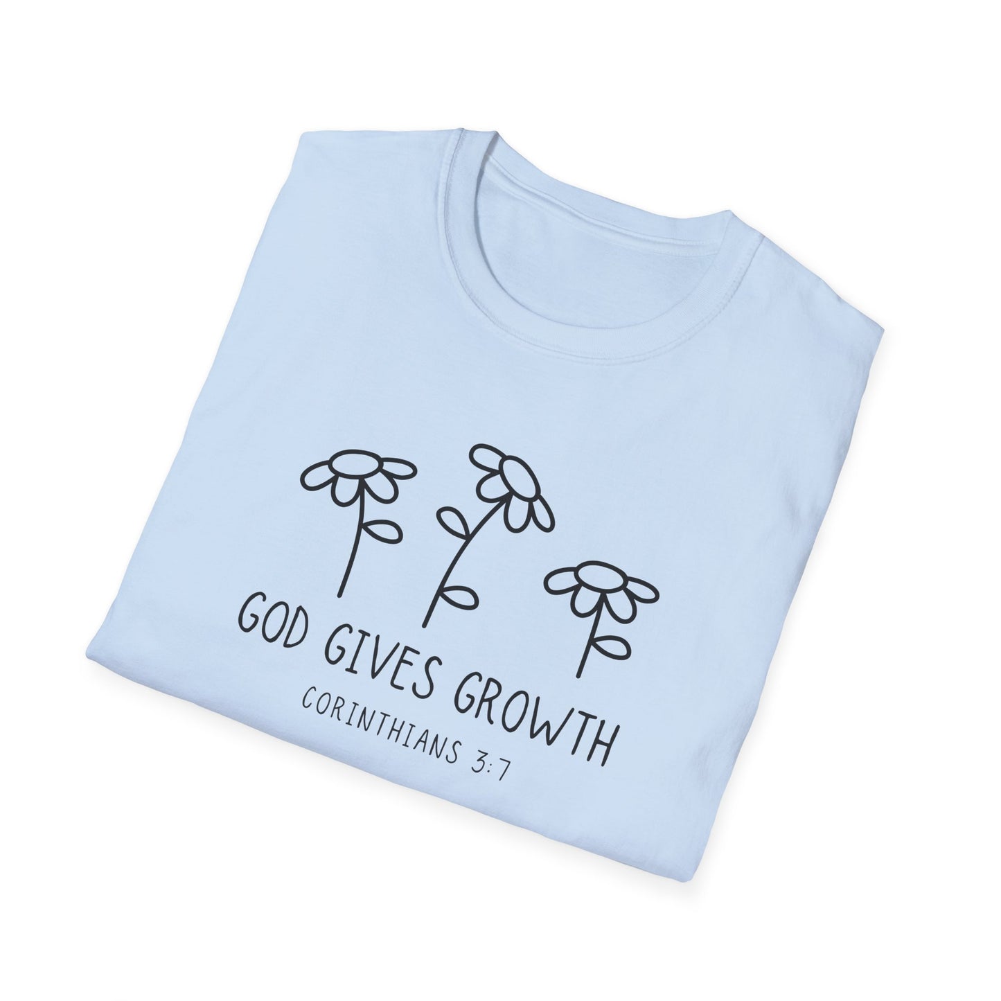 God Gives Growth T-Shirt
