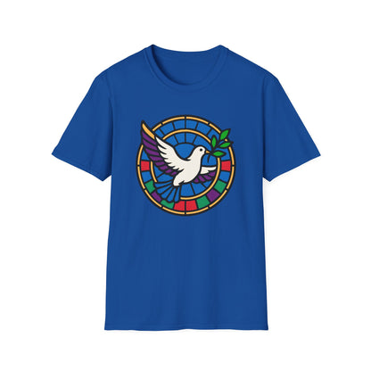Stained Glass Dove T-Shirt