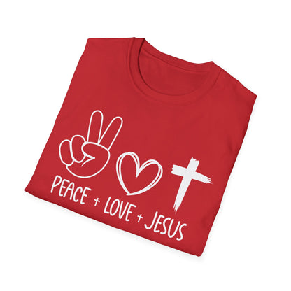 Peace, Love, Jesus T-Shirt