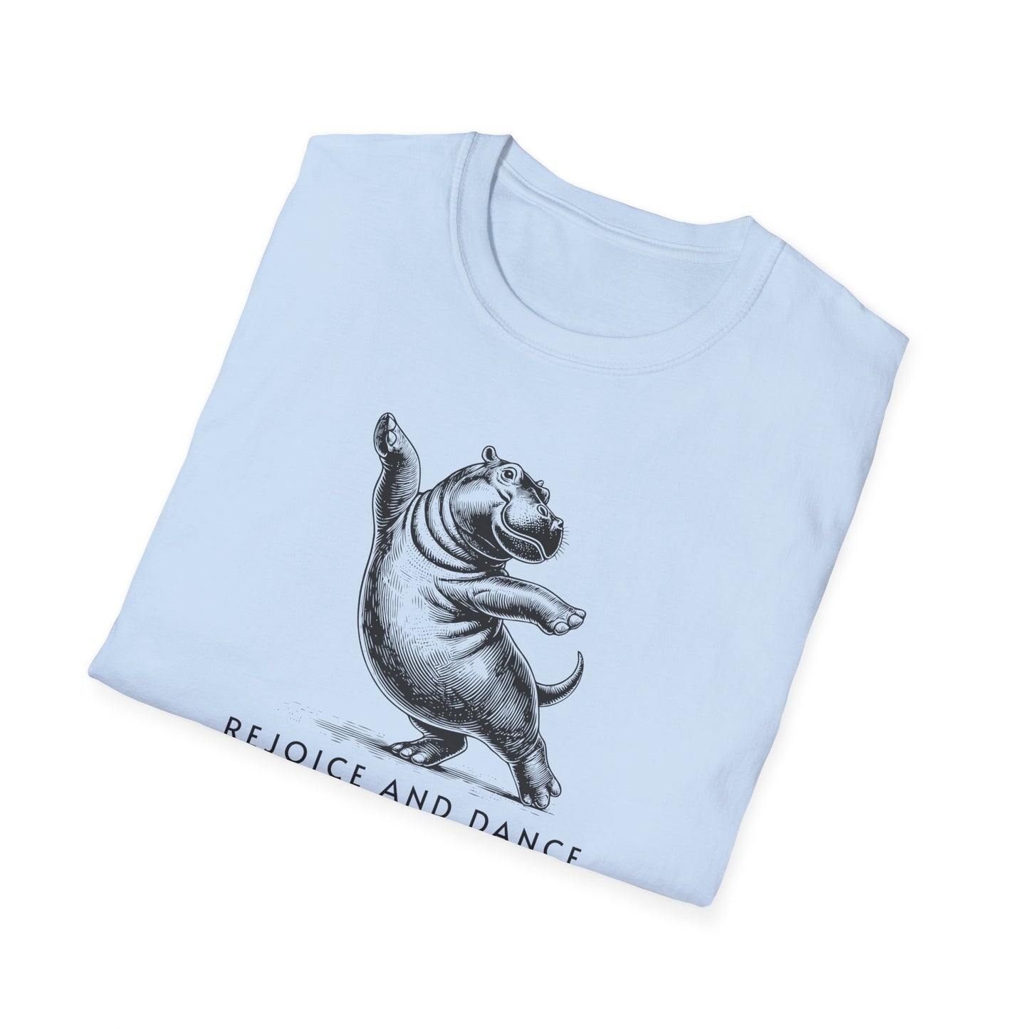 Hippo Rejoice and Dance T-Shirt
