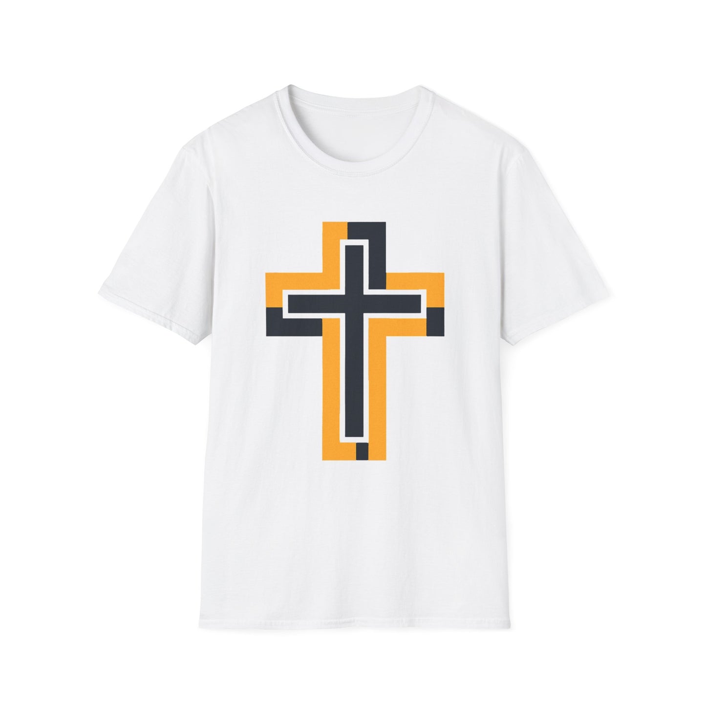 Black & Yellow Cross T-Shirt