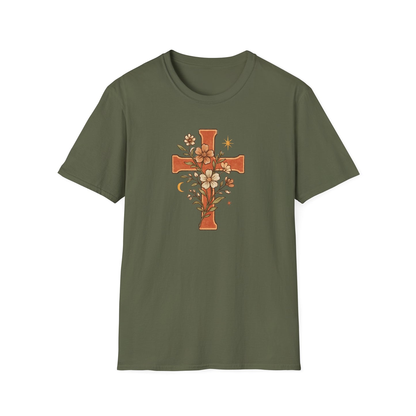 Flower Cross T-Shirt