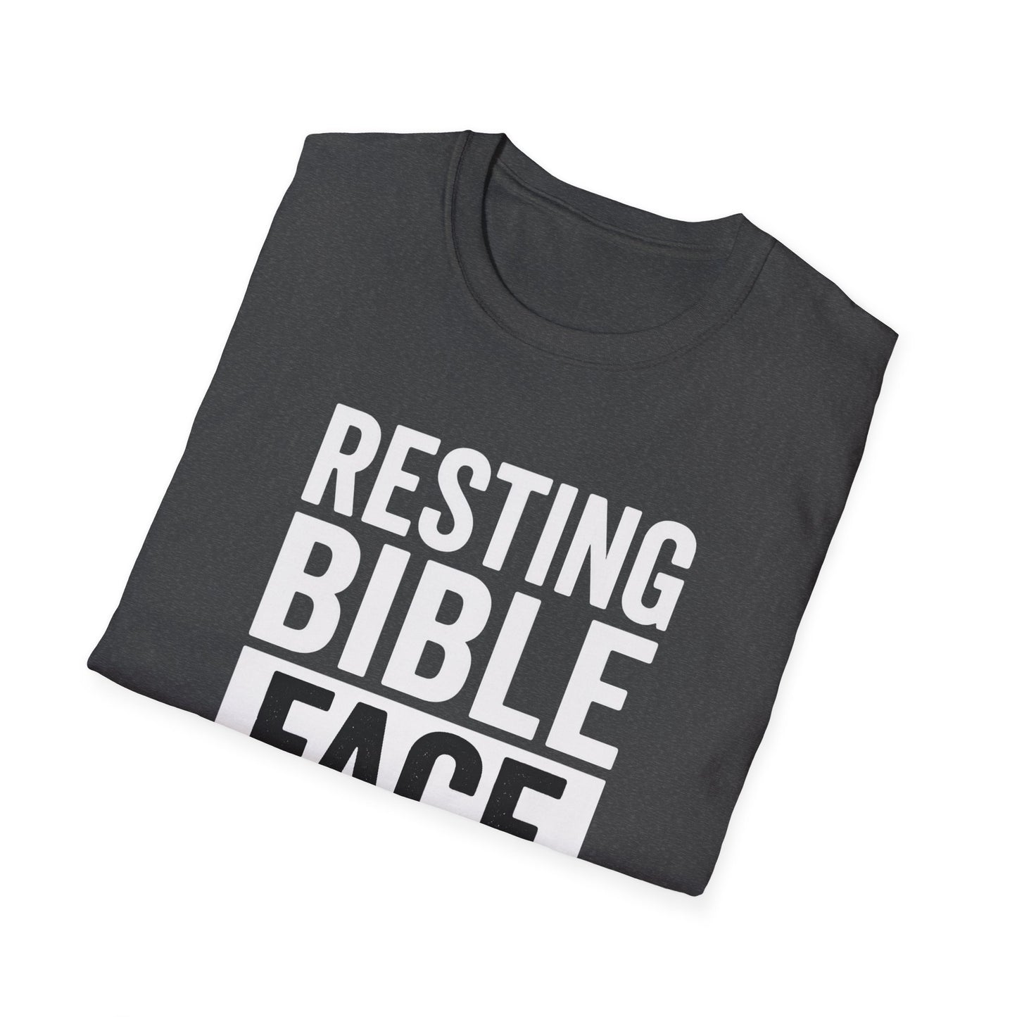 Resting Bible Face T-Shirt