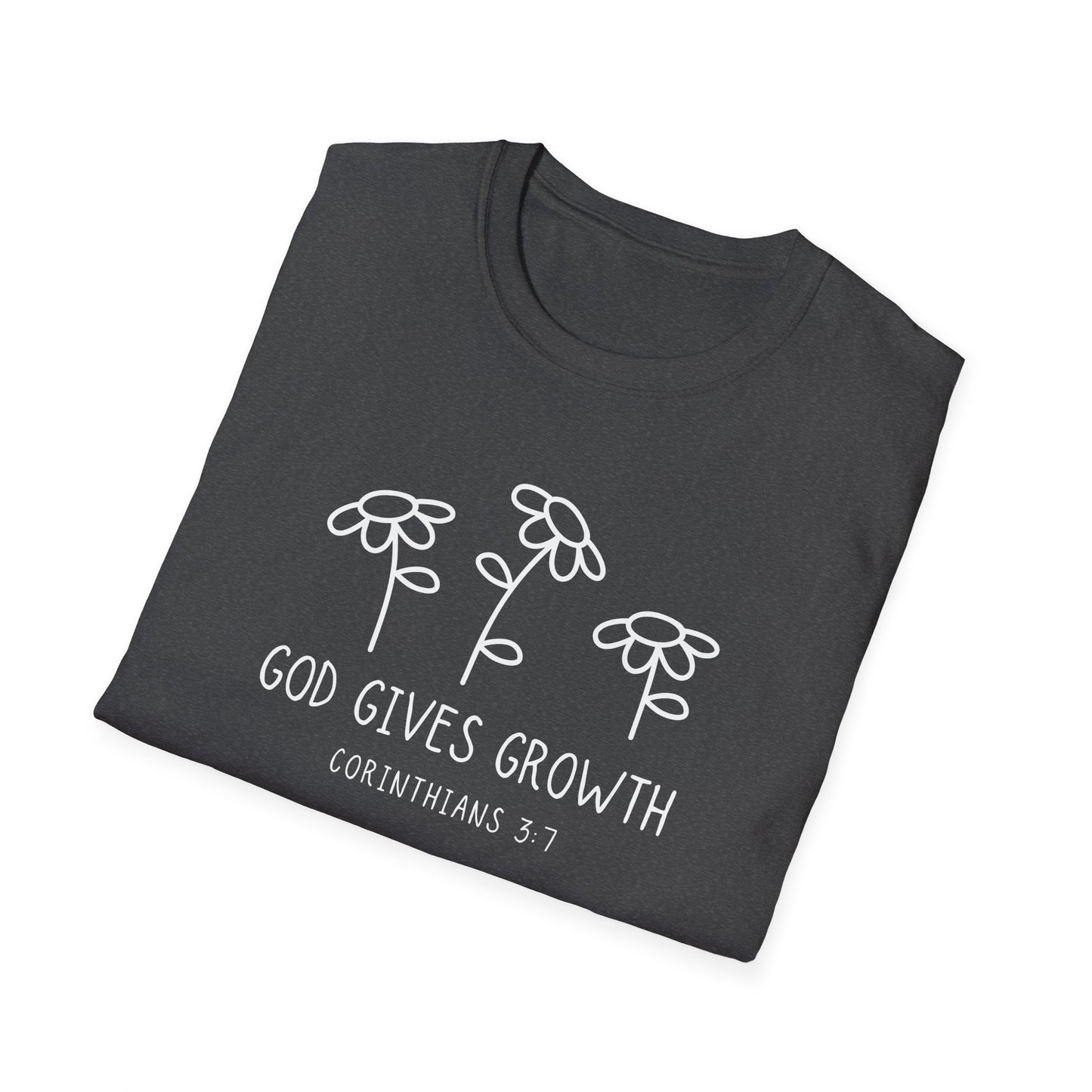 God Gives Growth T-Shirt