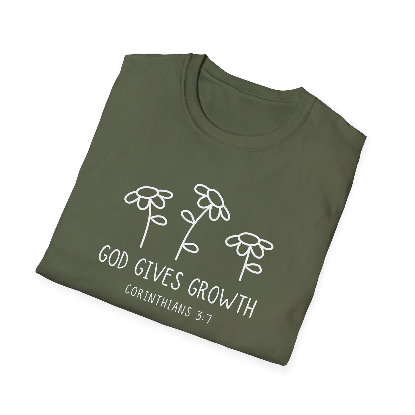 God Gives Growth T-Shirt