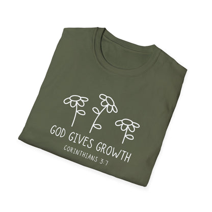 God Gives Growth T-Shirt