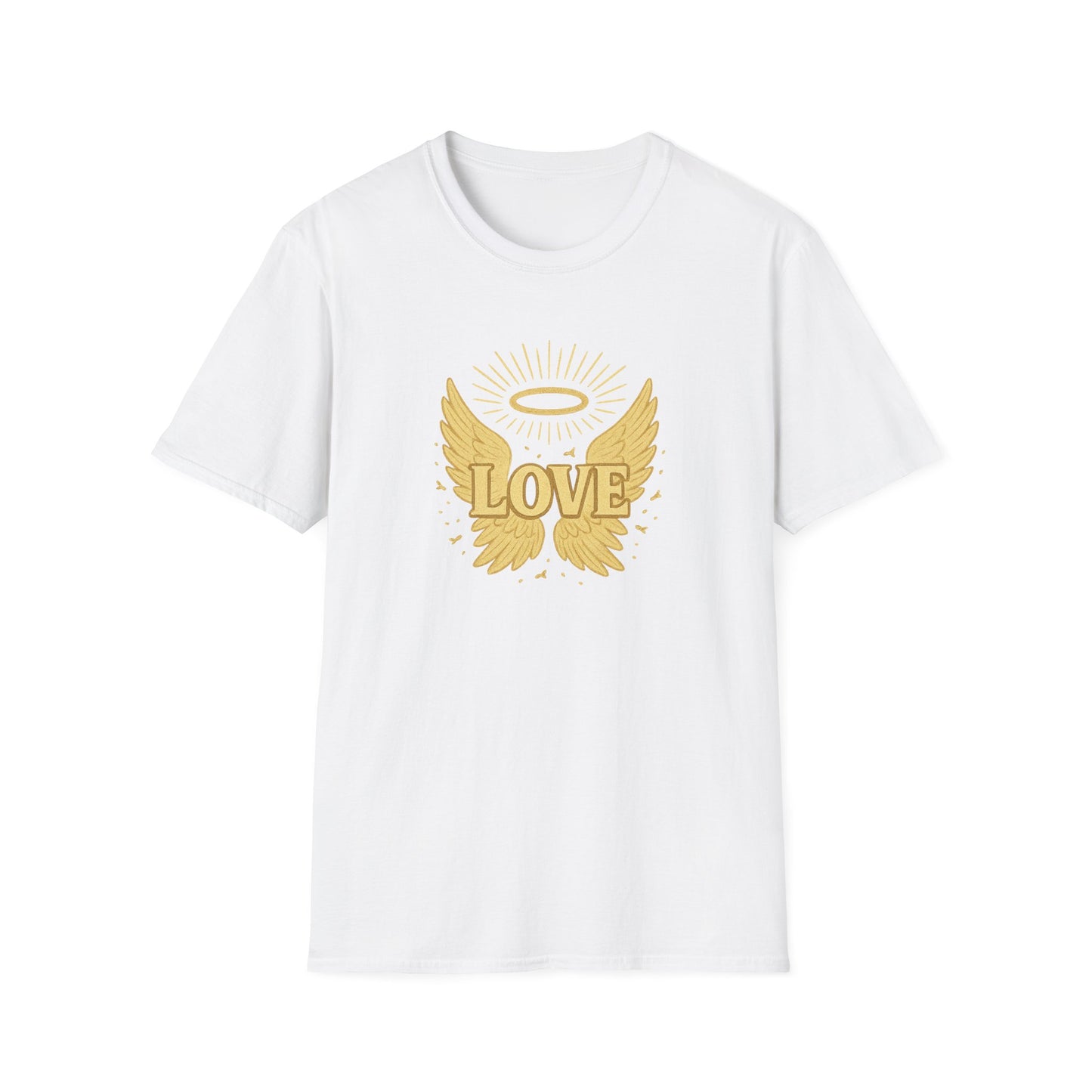 Gold Love with Wings T-Shirt