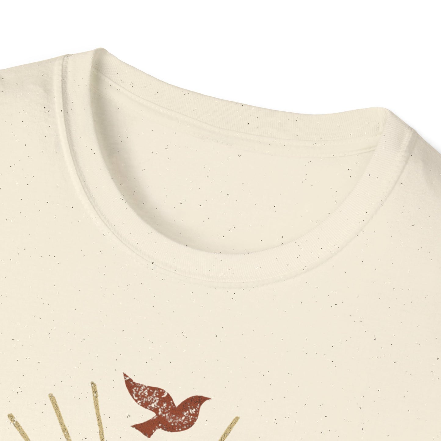 Golden Cross with Dove T-Shirt