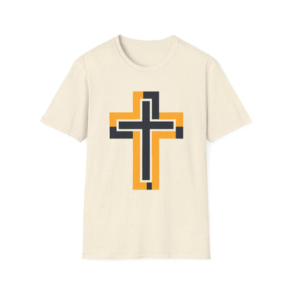 Black & Yellow Cross T-Shirt