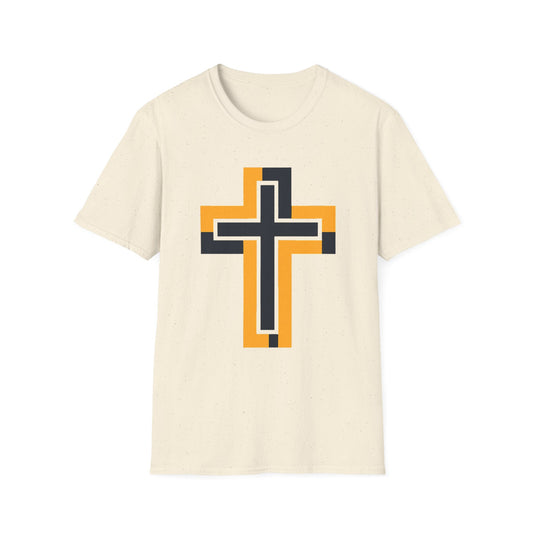 Black & Yellow Cross T-Shirt