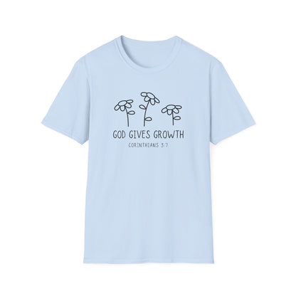 God Gives Growth T-Shirt