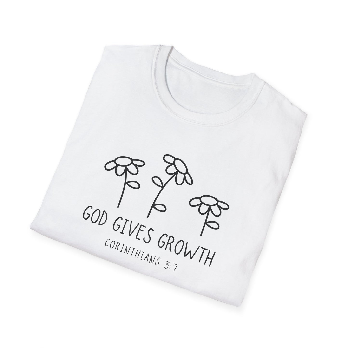 God Gives Growth T-Shirt