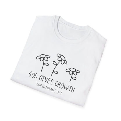 God Gives Growth T-Shirt