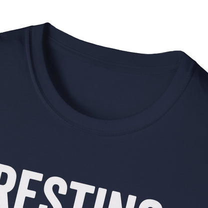 Resting Bible Face T-Shirt