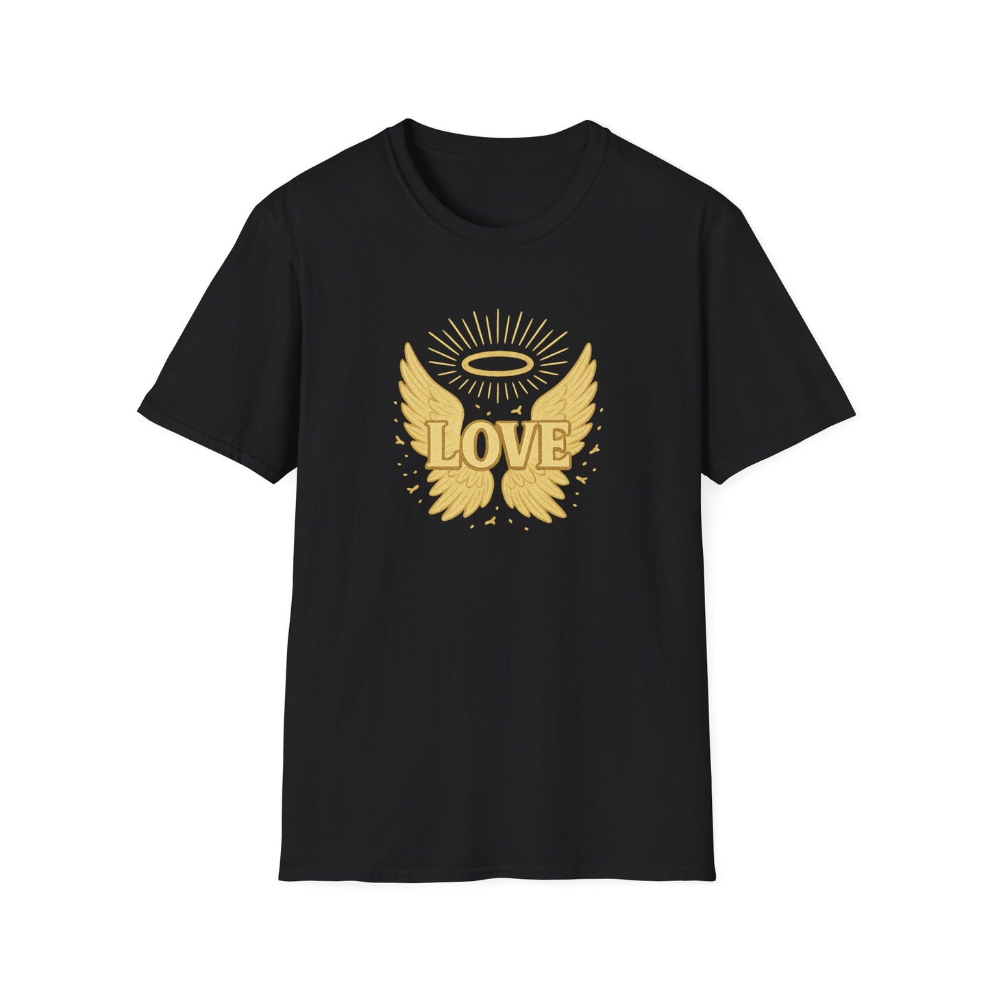 Gold Love with Wings T-Shirt