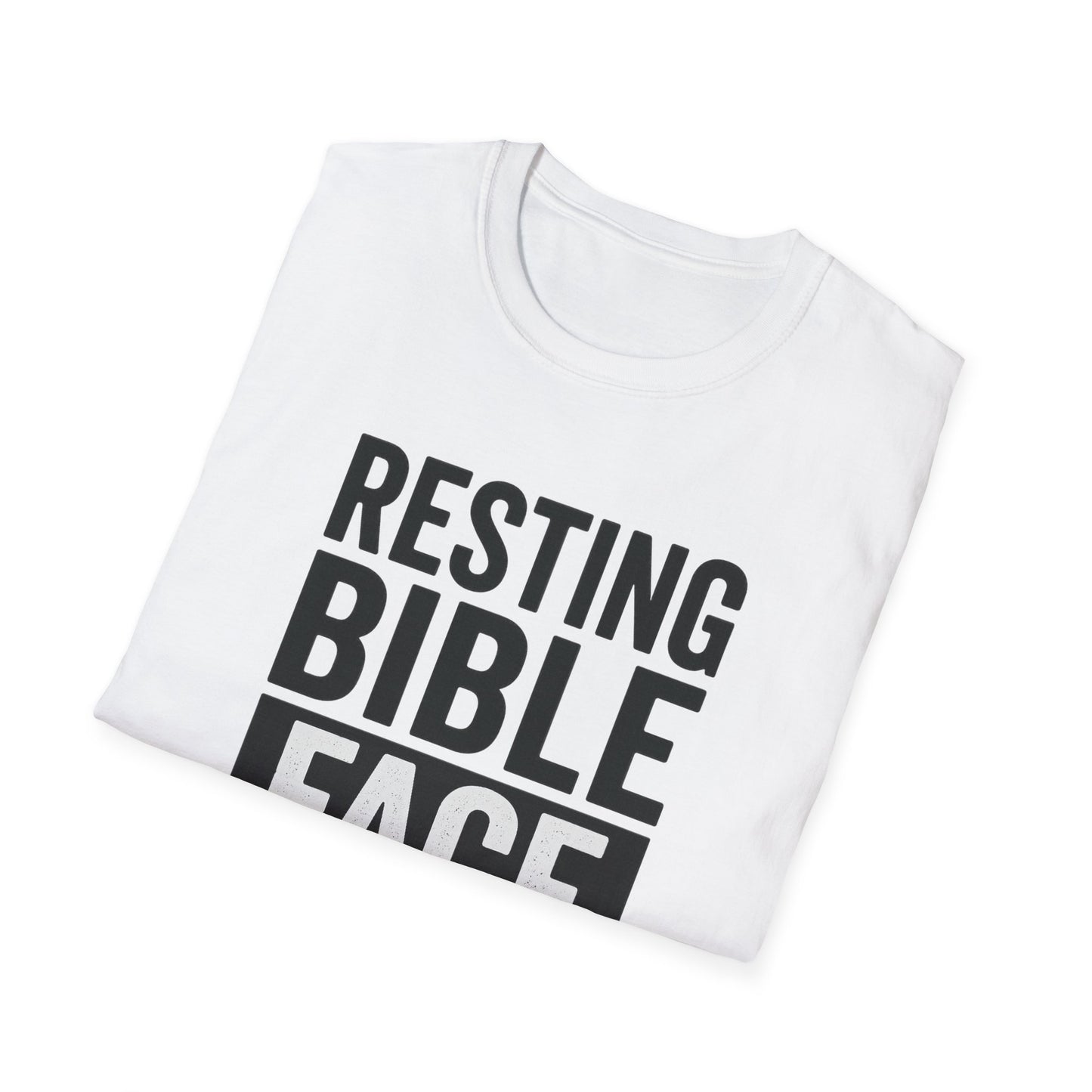 Resting Bible Face T-Shirt