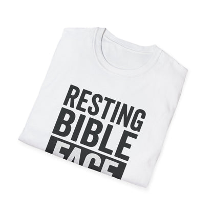 Resting Bible Face T-Shirt