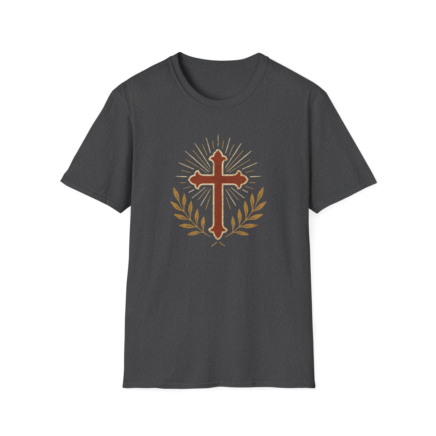 Maroon Cross T-Shirt