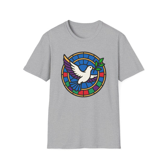 Stained Glass Dove T-Shirt
