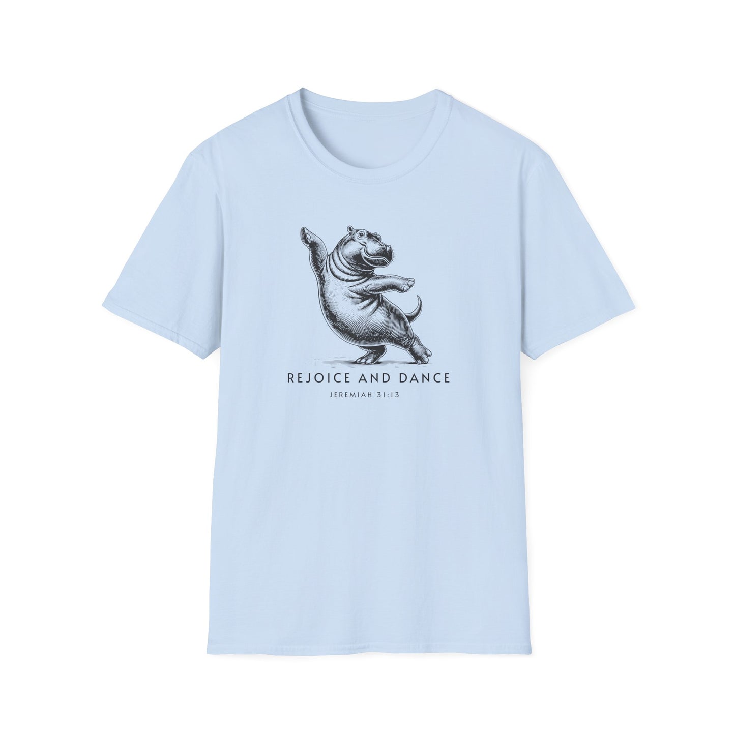 Hippo Rejoice and Dance T-Shirt