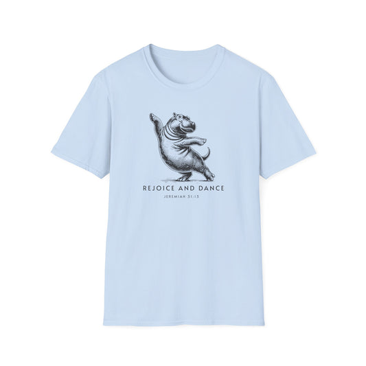Hippo Rejoice and Dance T-Shirt