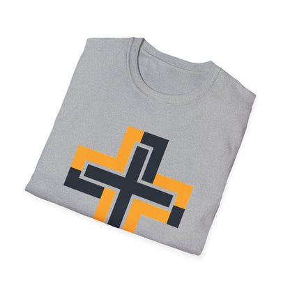 Black & Yellow Cross T-Shirt