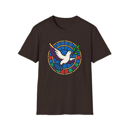 Stained Glass Dove T-Shirt