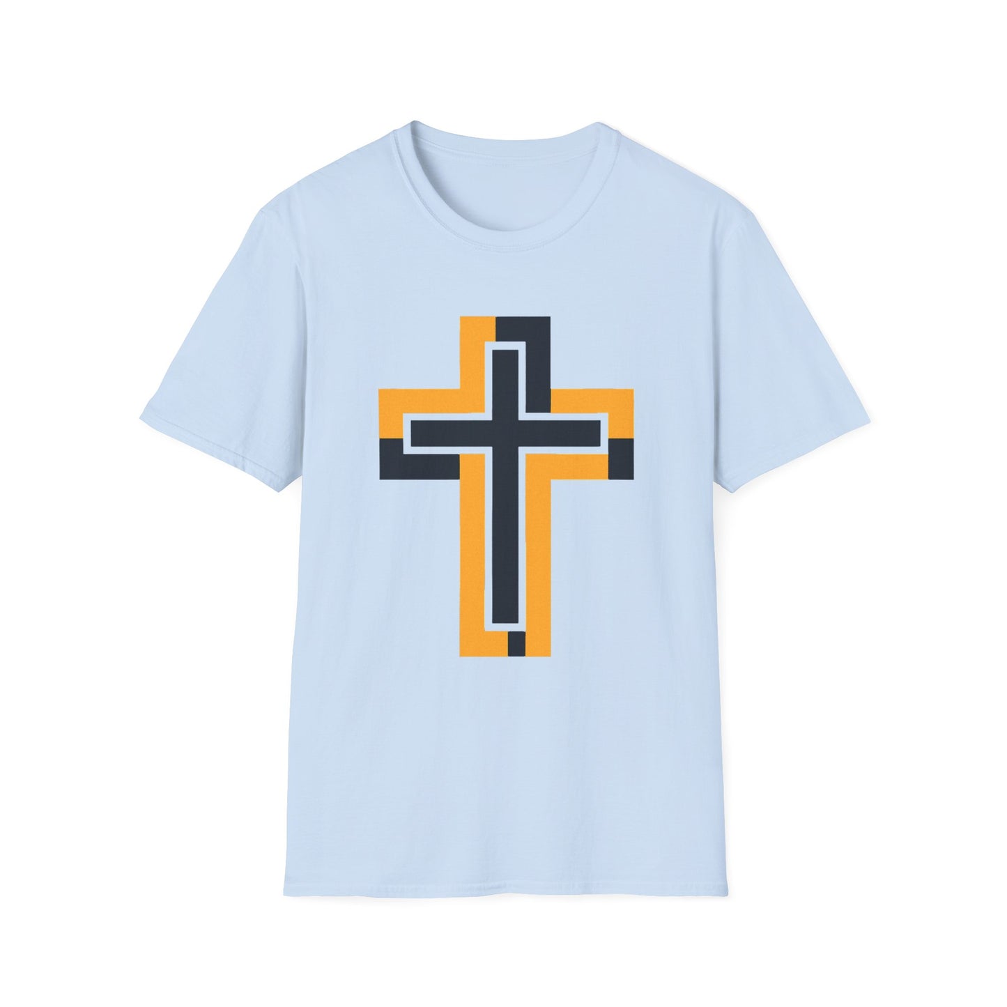 Black & Yellow Cross T-Shirt