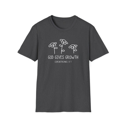 God Gives Growth T-Shirt