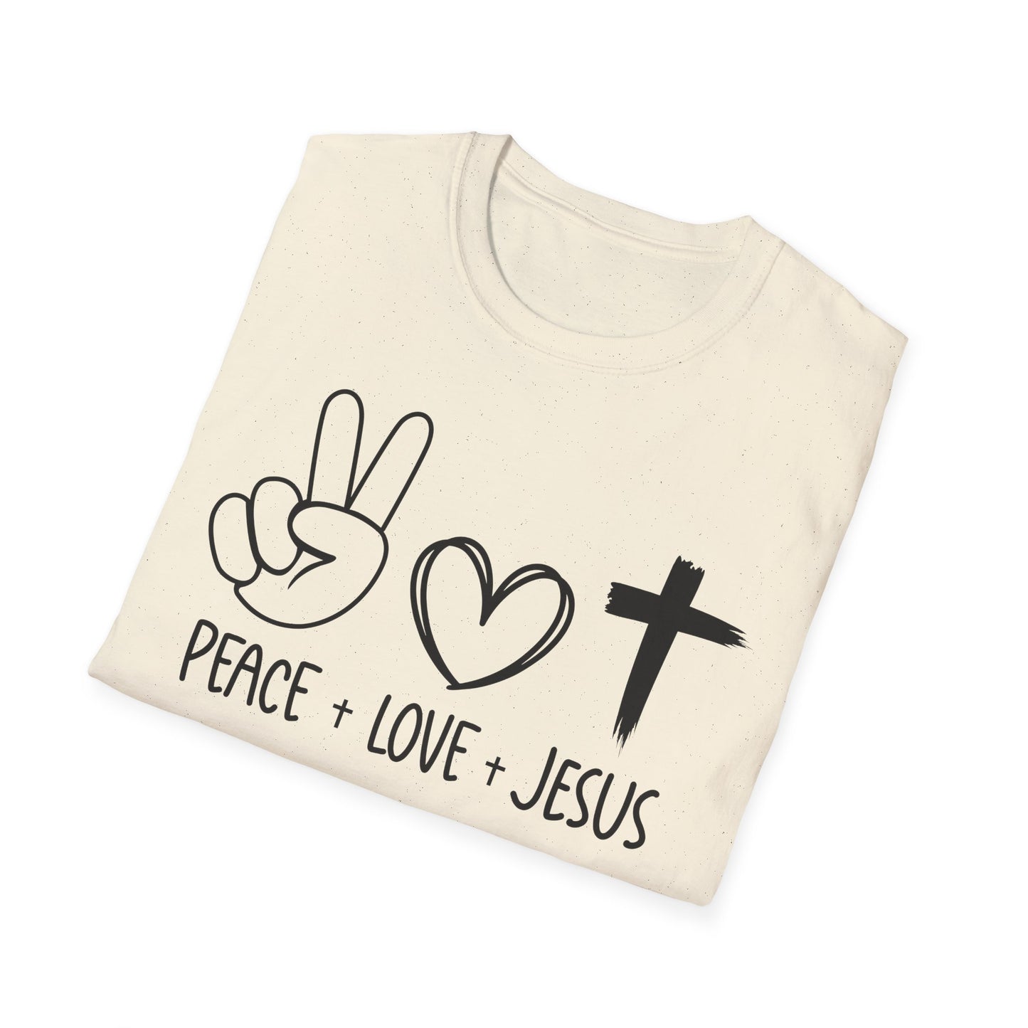 Peace, Love, Jesus T-Shirt