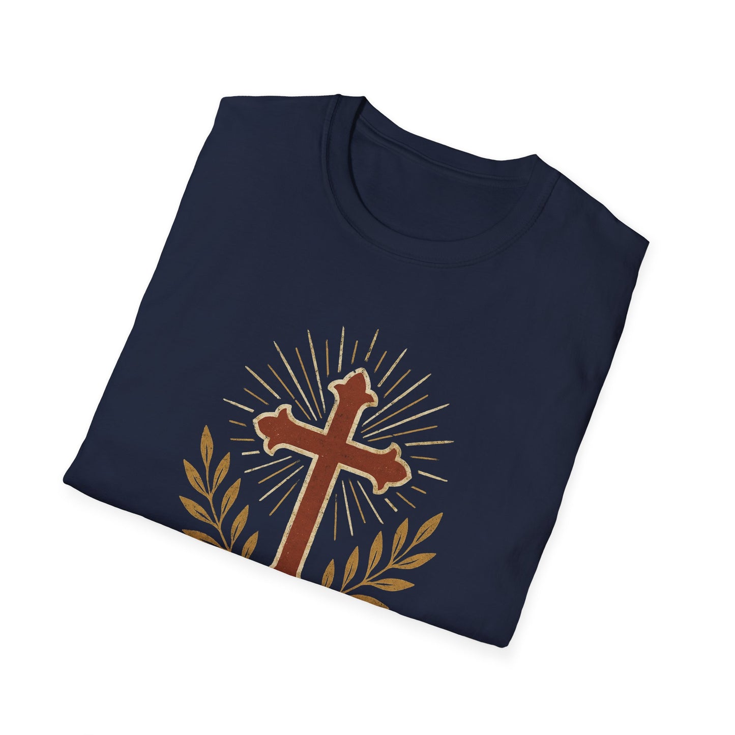 Maroon Cross T-Shirt